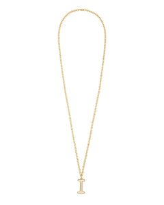 The Very Big Puffy Initial Necklace