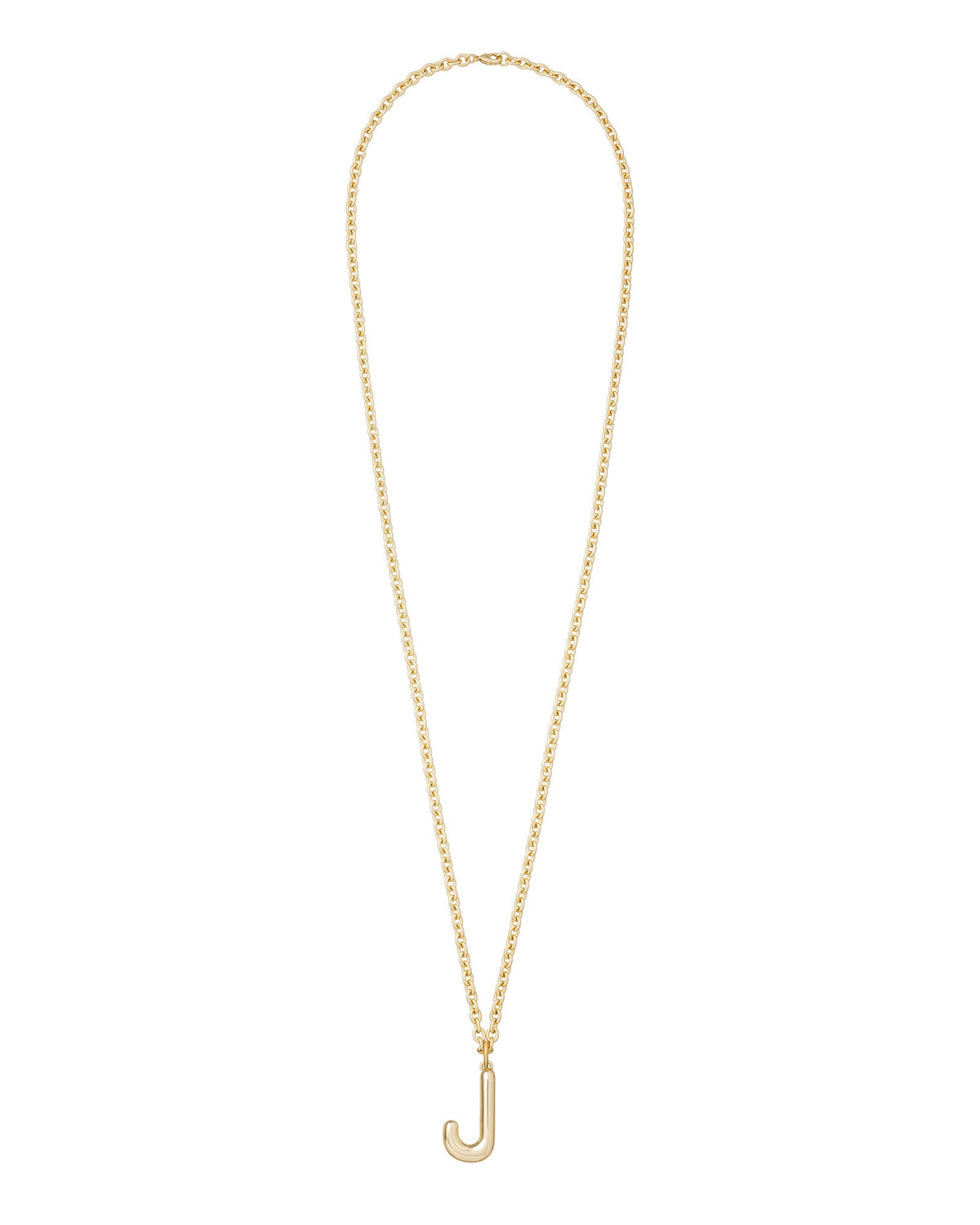 The Very Big Puffy Initial Necklace