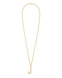 The Very Big Puffy Initial Necklace
