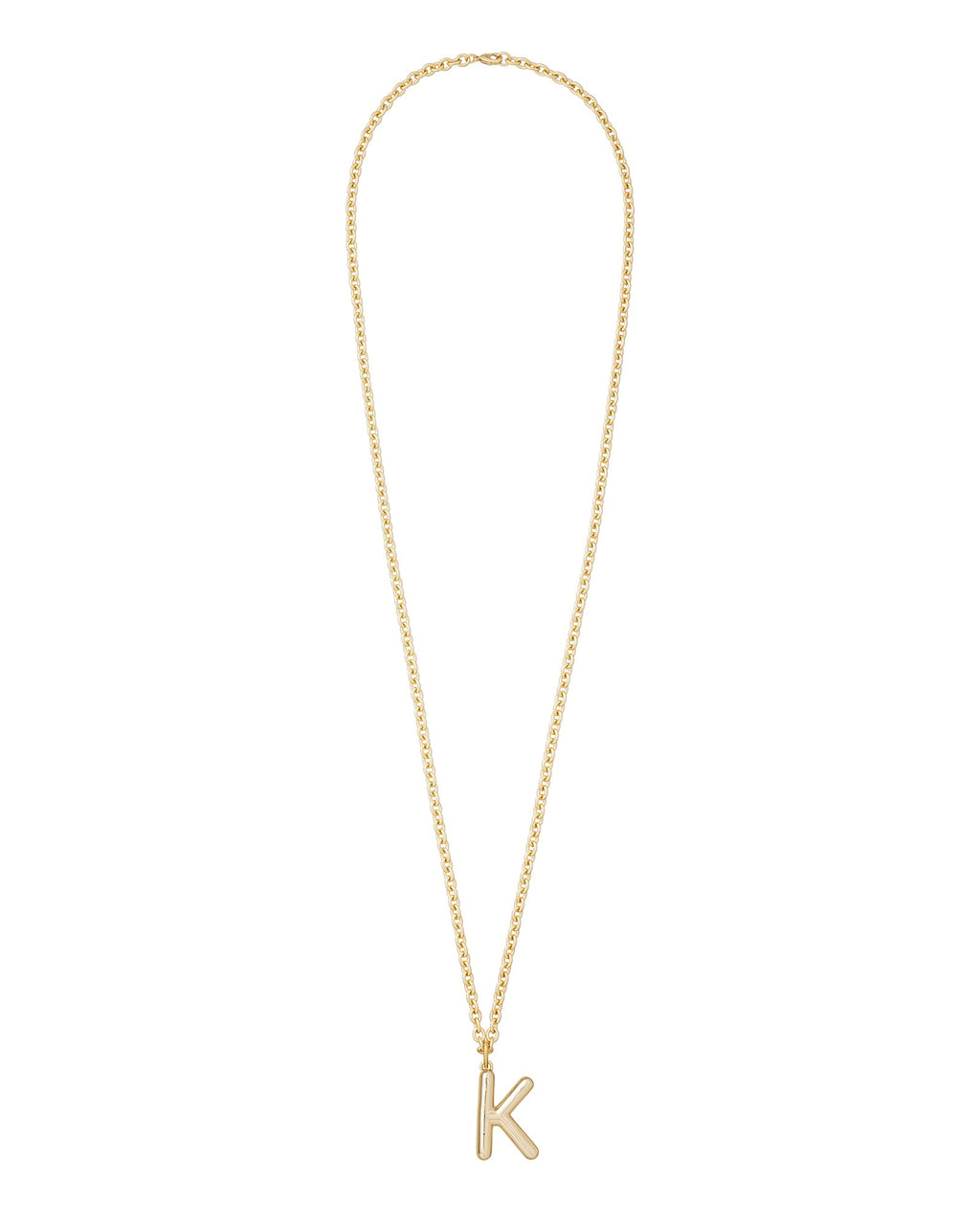 The Very Big Puffy Initial Necklace