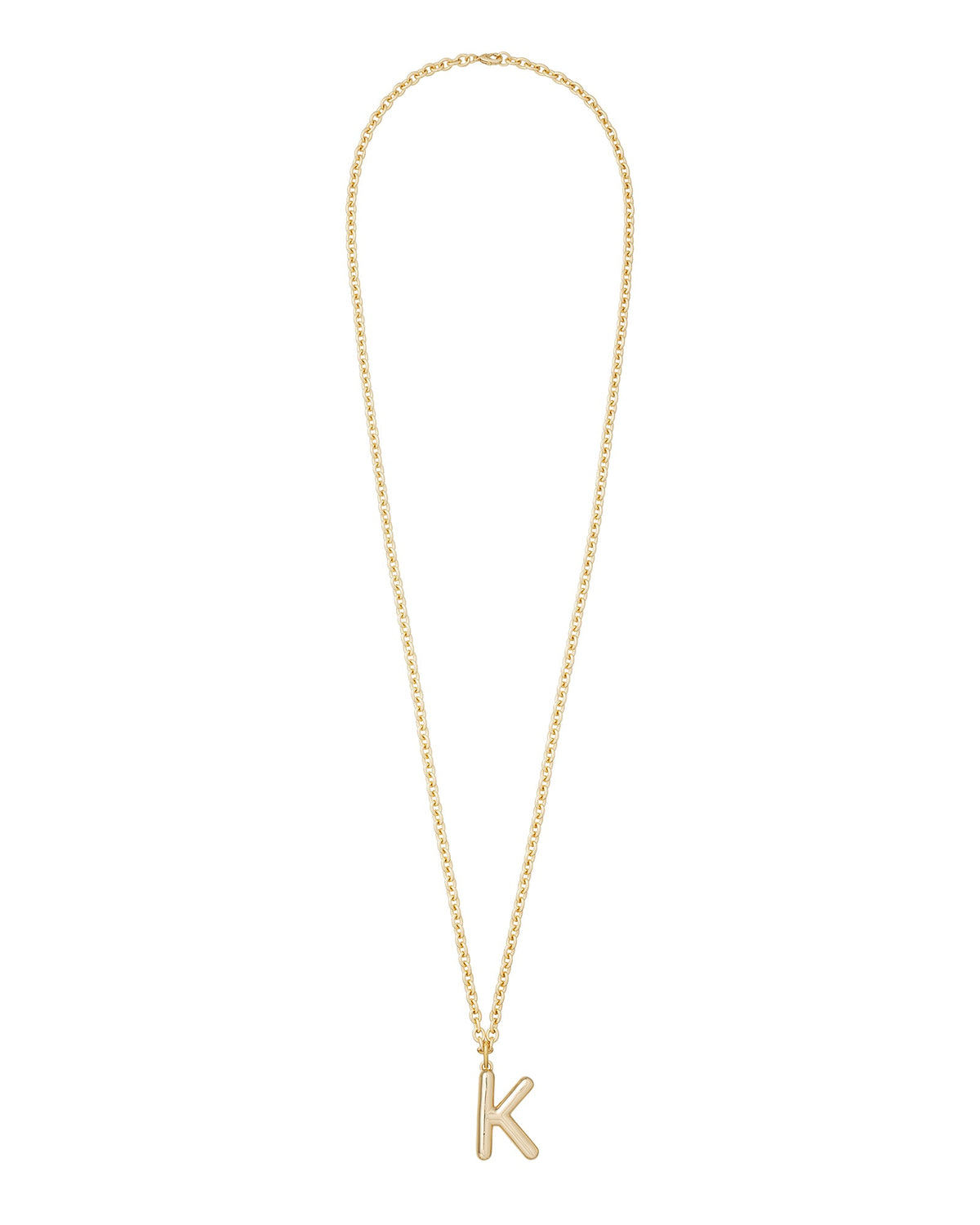 The Very Big Puffy Initial Necklace