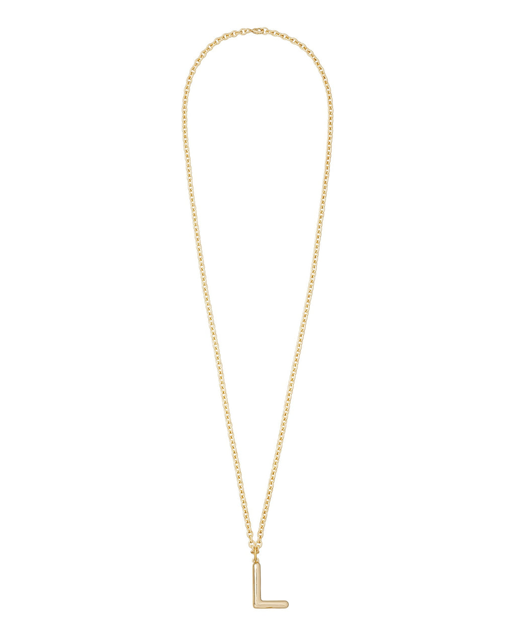 The Very Big Puffy Initial Necklace