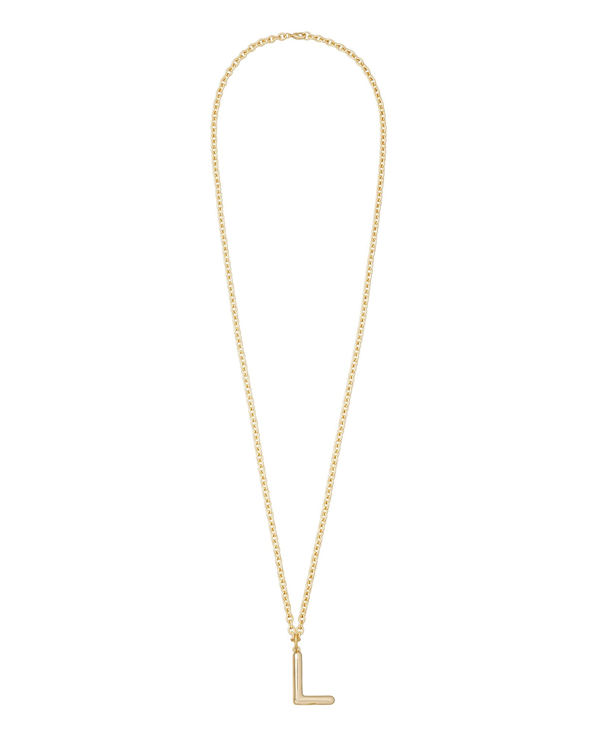 The Very Big Puffy Initial Necklace