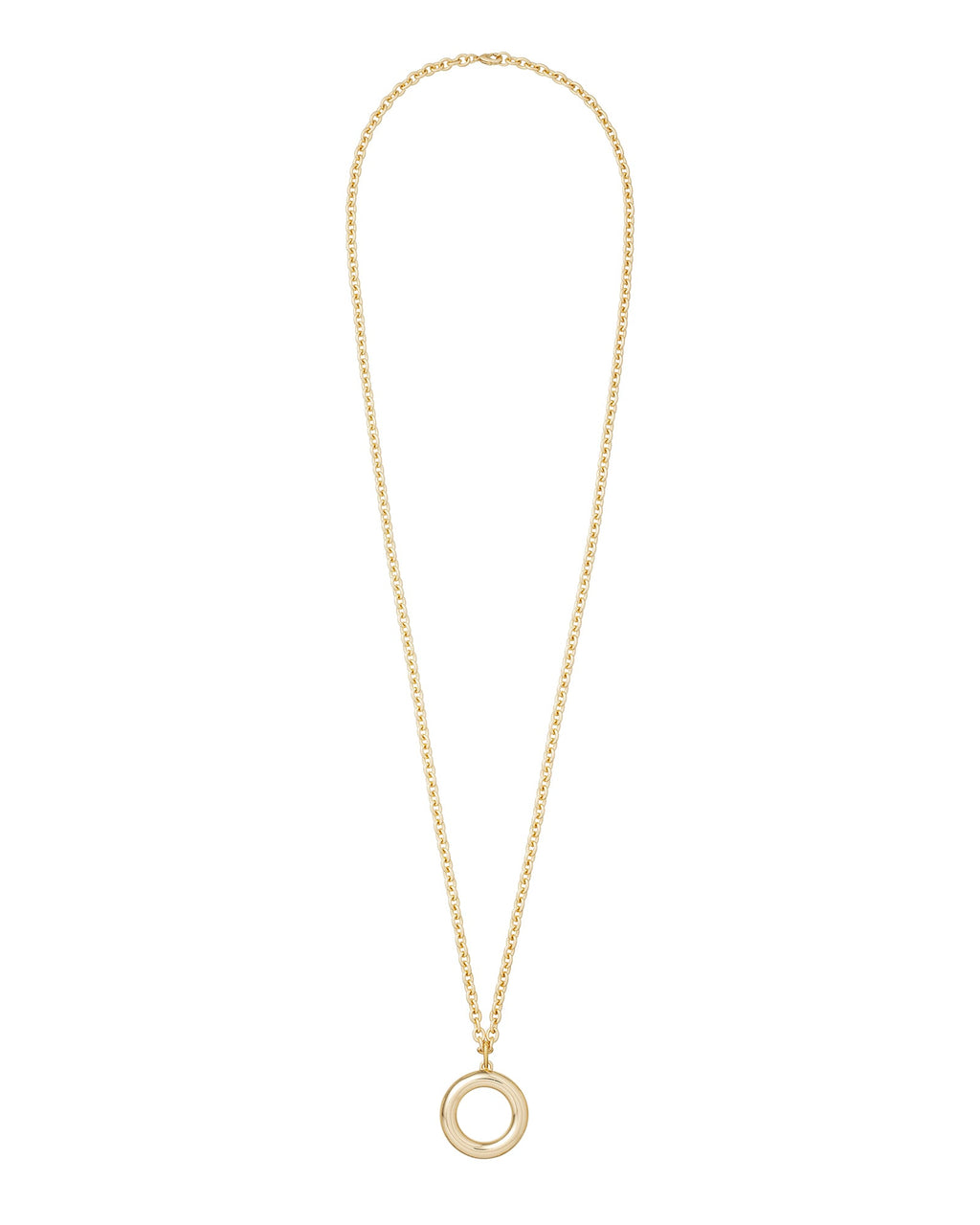 The Very Big Puffy Initial Necklace