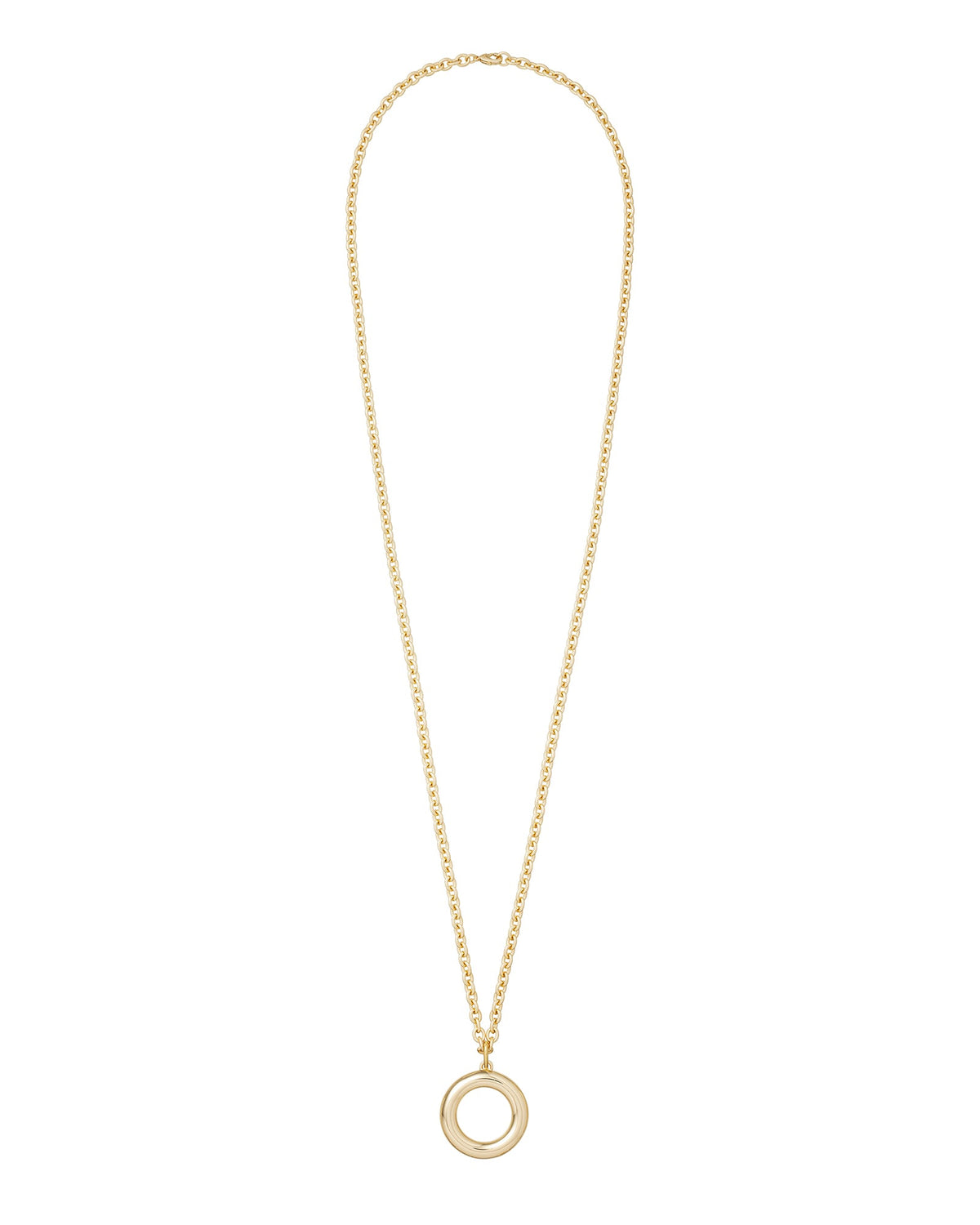 The Very Big Puffy Initial Necklace