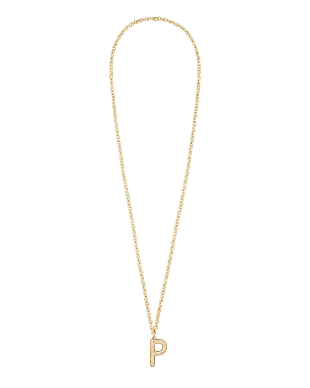 The Very Big Puffy Initial Necklace