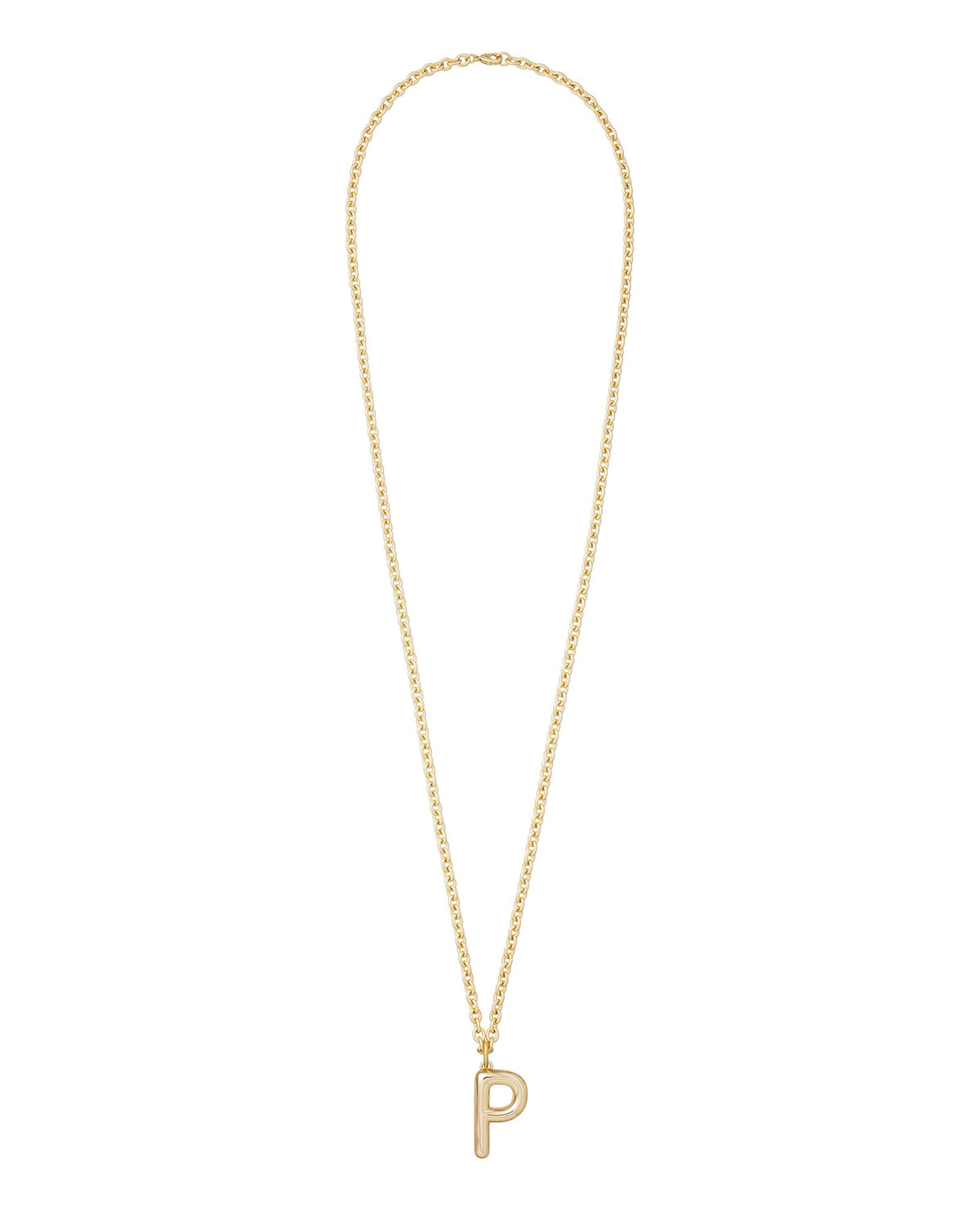 The Very Big Puffy Initial Necklace
