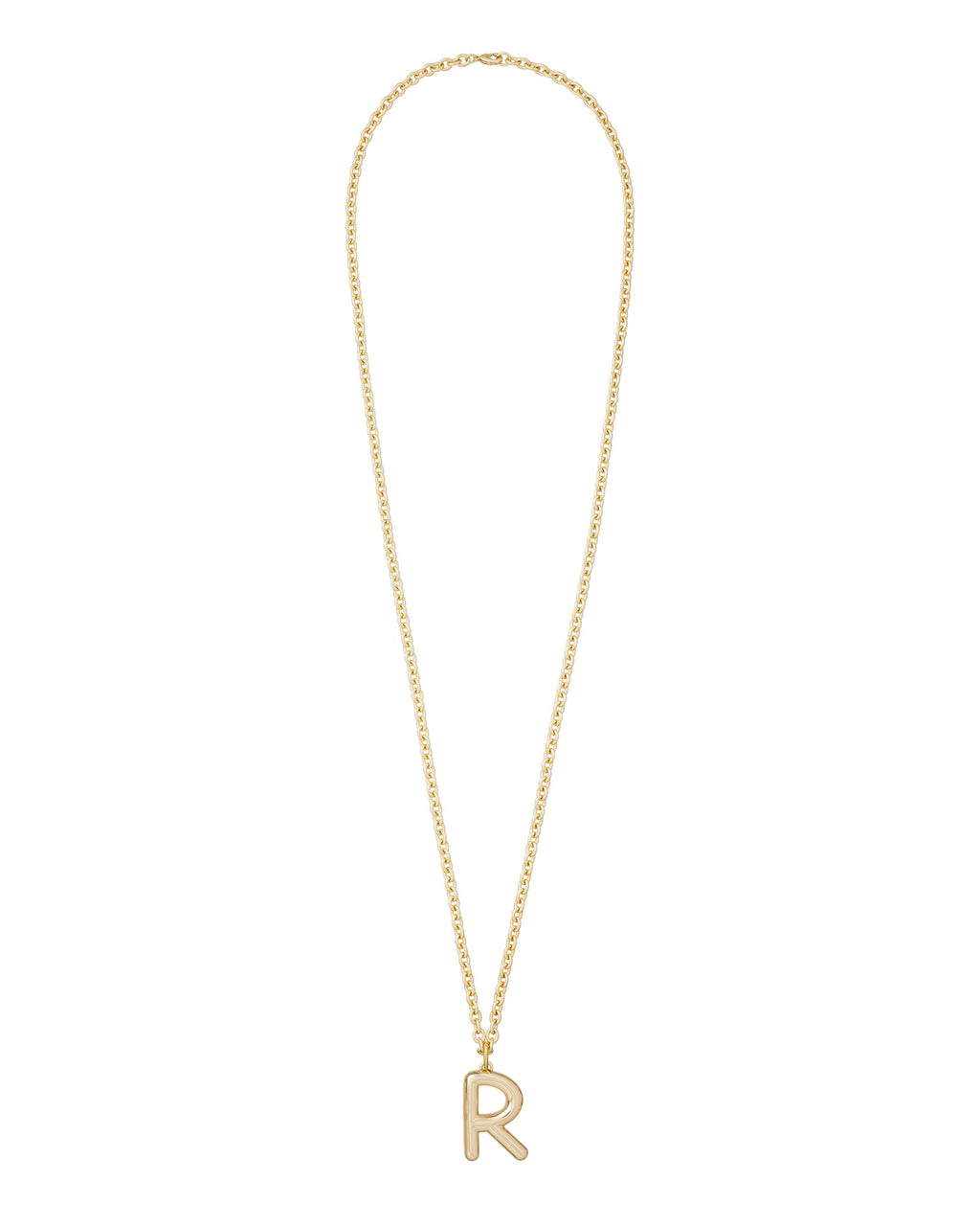 The Very Big Puffy Initial Necklace