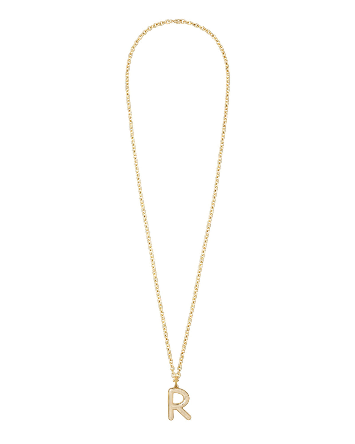The Very Big Puffy Initial Necklace