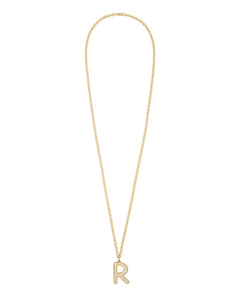 The Very Big Puffy Initial Necklace