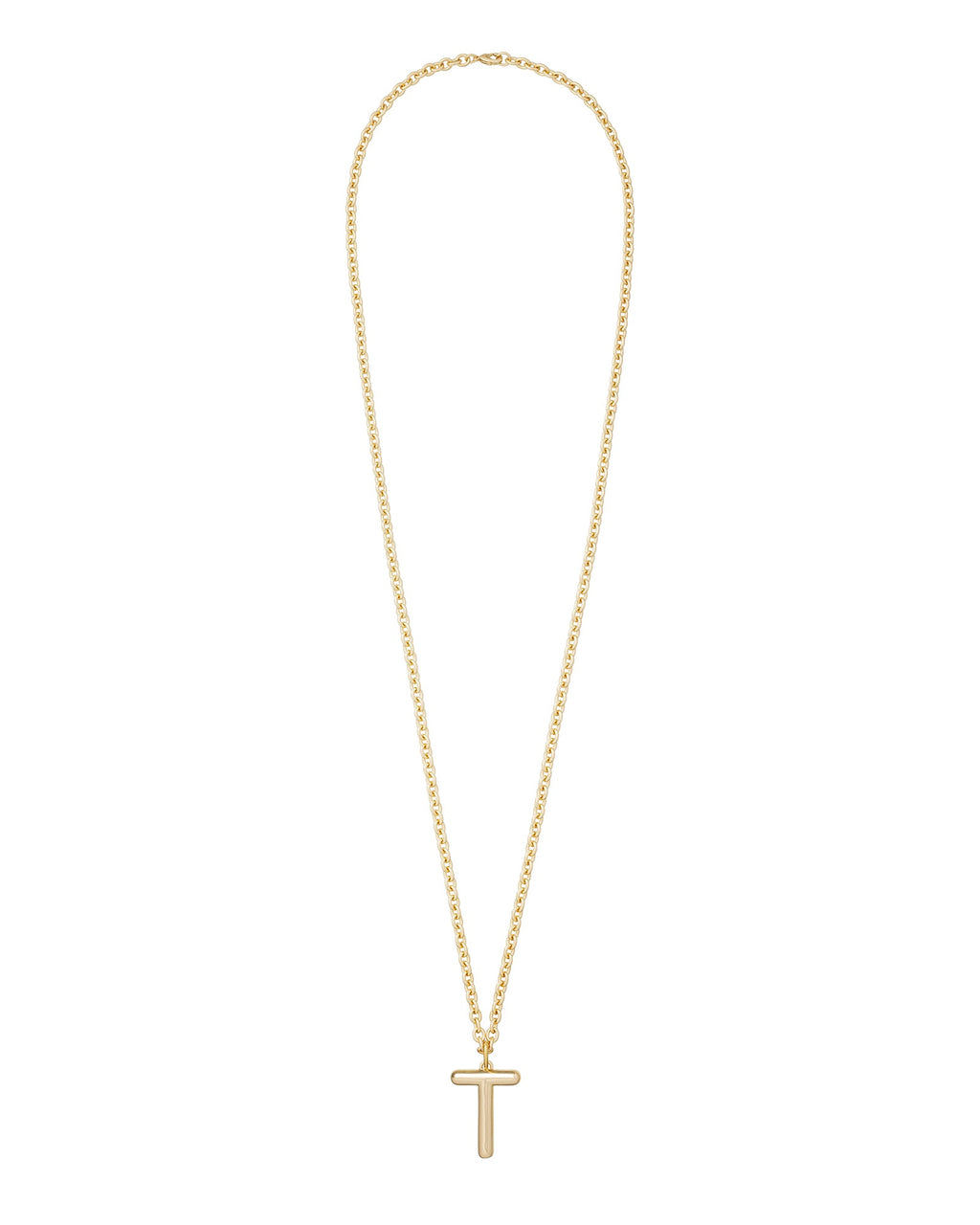 The Very Big Puffy Initial Necklace