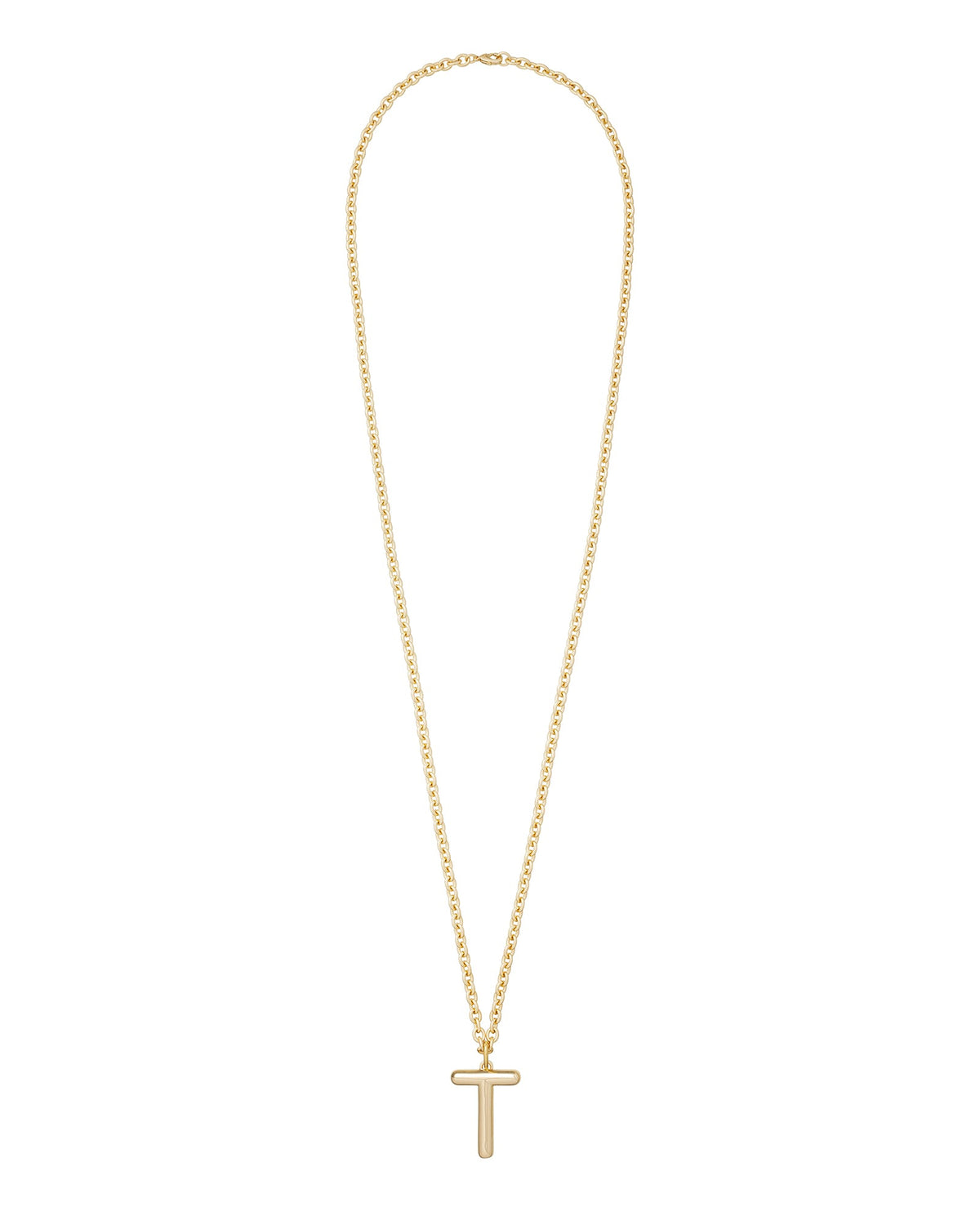The Very Big Puffy Initial Necklace