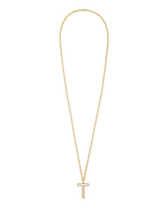 The Very Big Puffy Initial Necklace