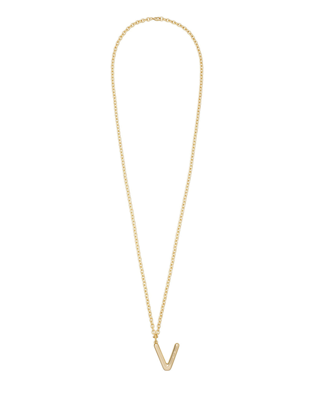 The Very Big Puffy Initial Necklace