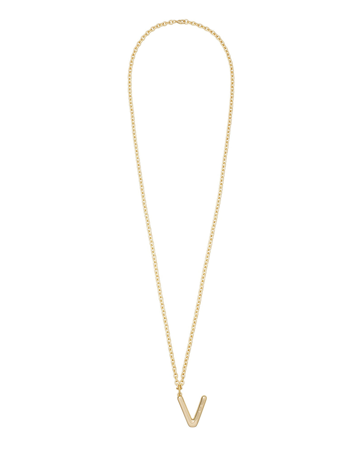 The Very Big Puffy Initial Necklace