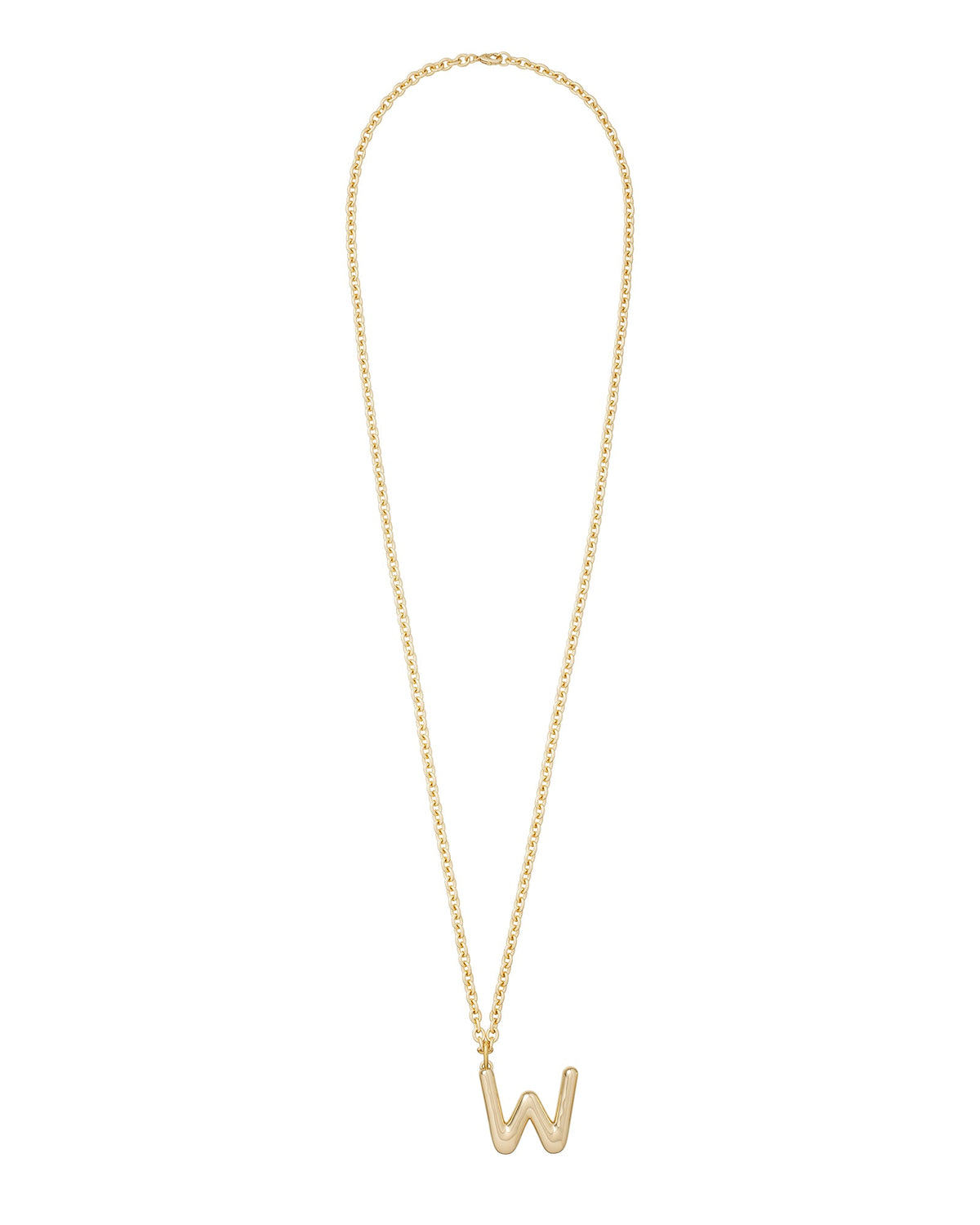 The Very Big Puffy Initial Necklace