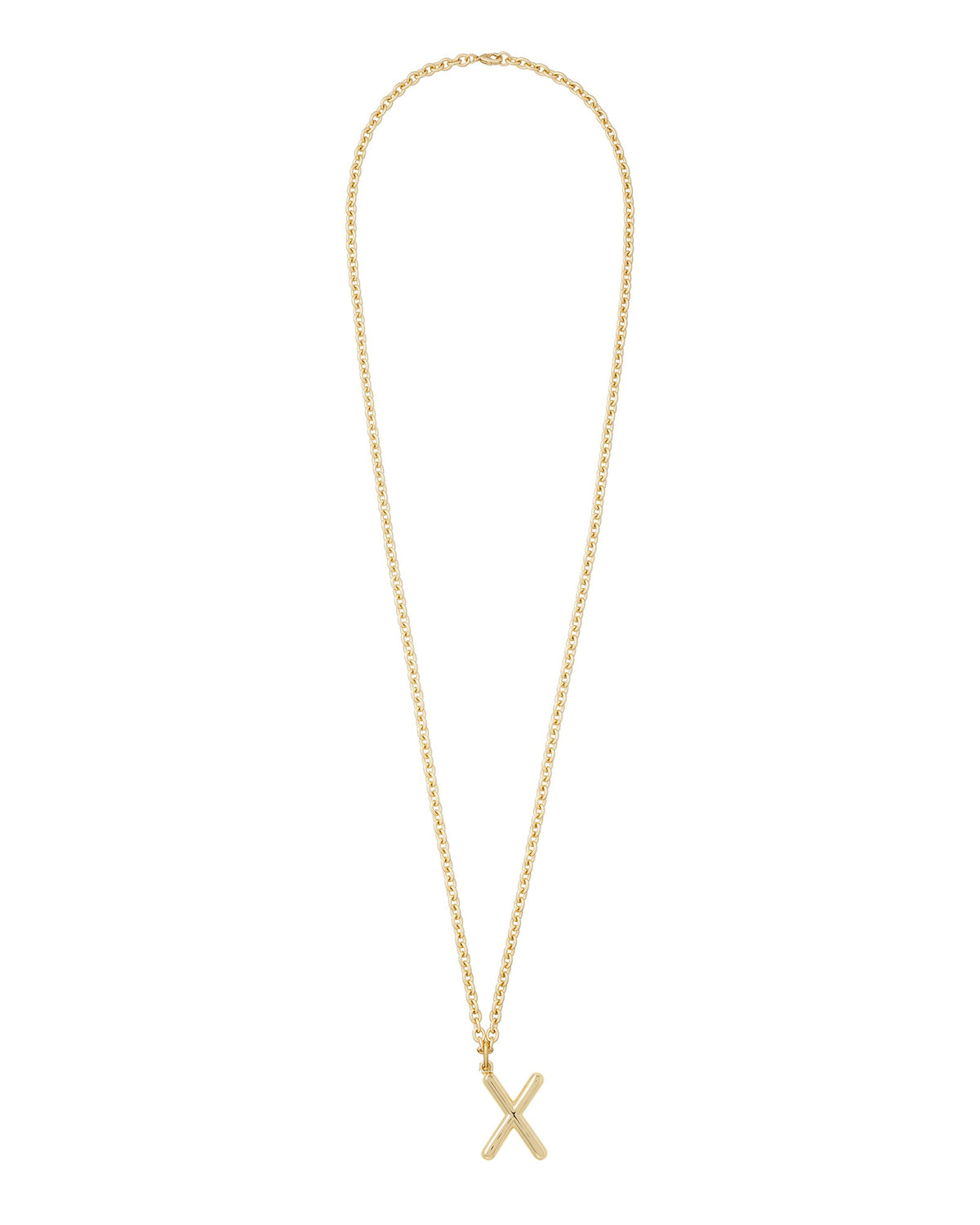 The Very Big Puffy Initial Necklace