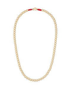 The Bigger Bead Necklace in Gold
