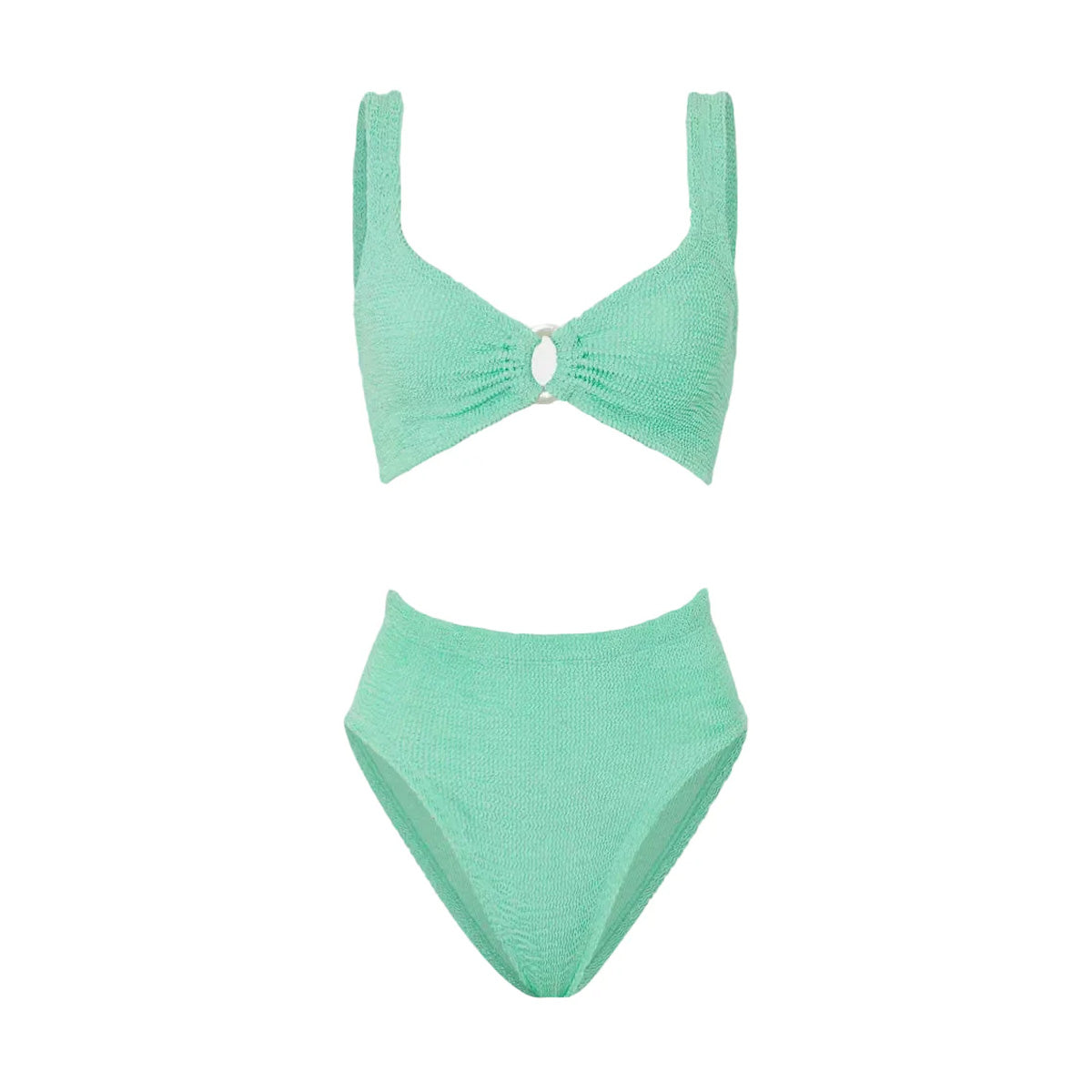 Nadine Bikini in Metallic Mint
