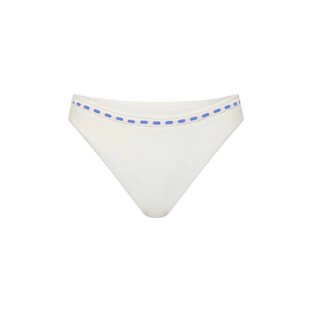 Pia Bikini Bottom in Vintage White