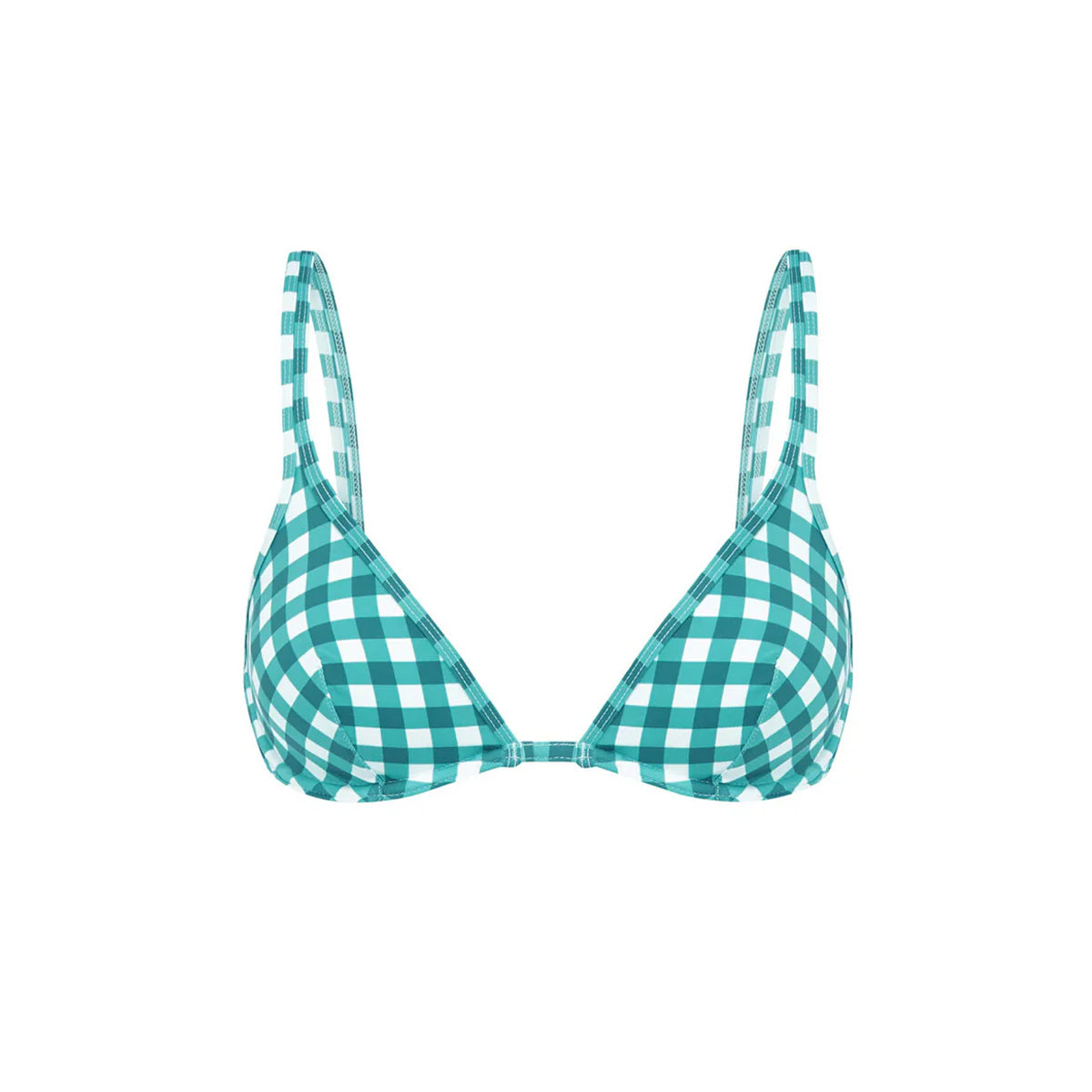 Forest Gingham Classic Bra Bikini Top