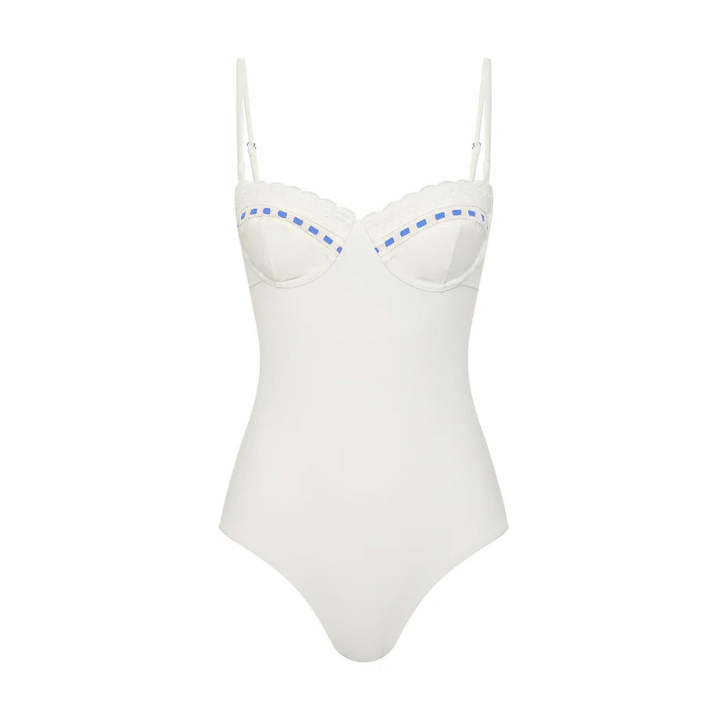 OTM Exclusive Pia One-Piece in Vintage White