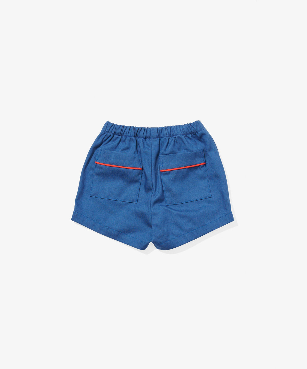Bingo Baby Short in Blue