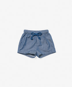 Bingo Baby Short in Denim
