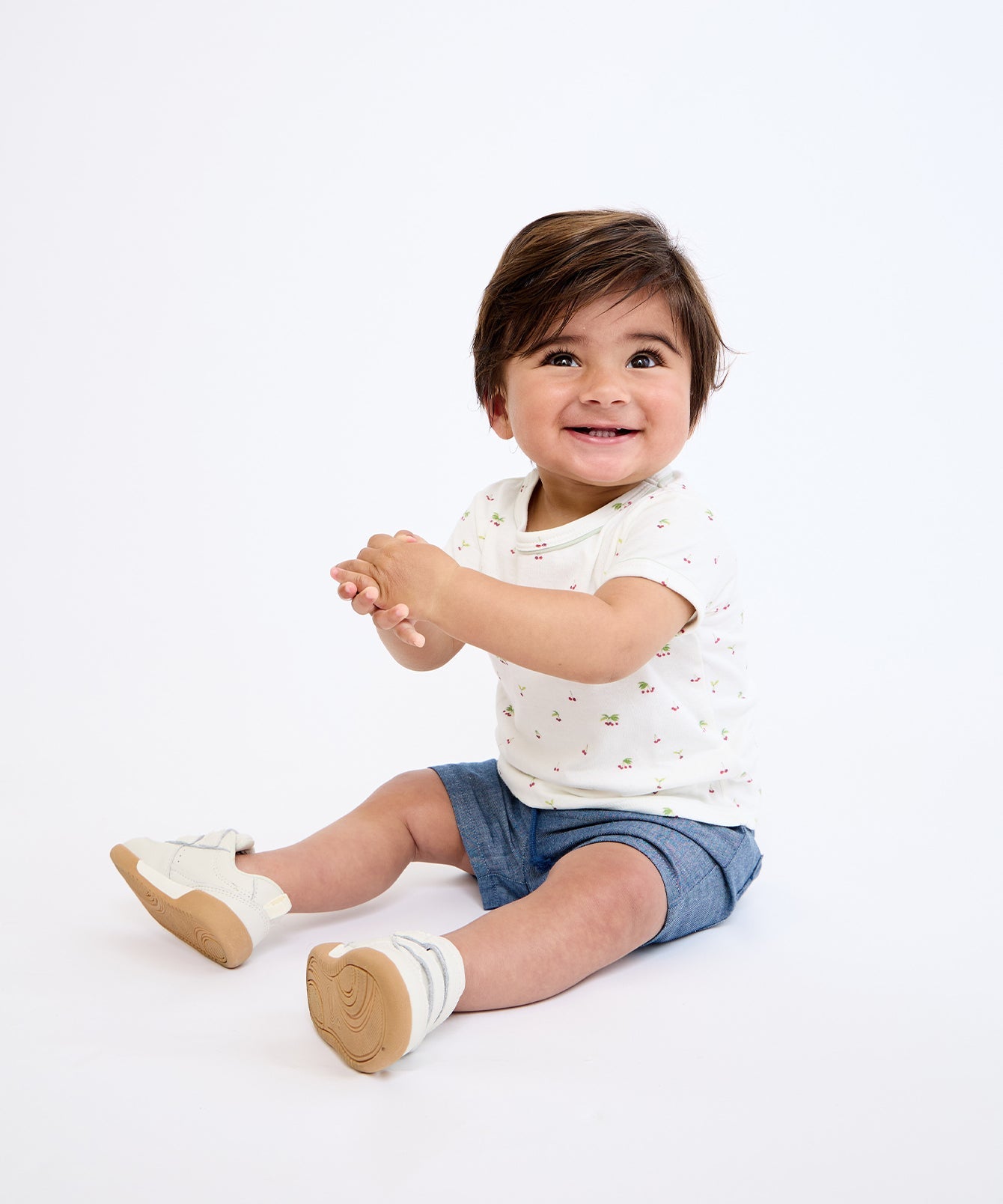 Bingo Baby Short in Denim