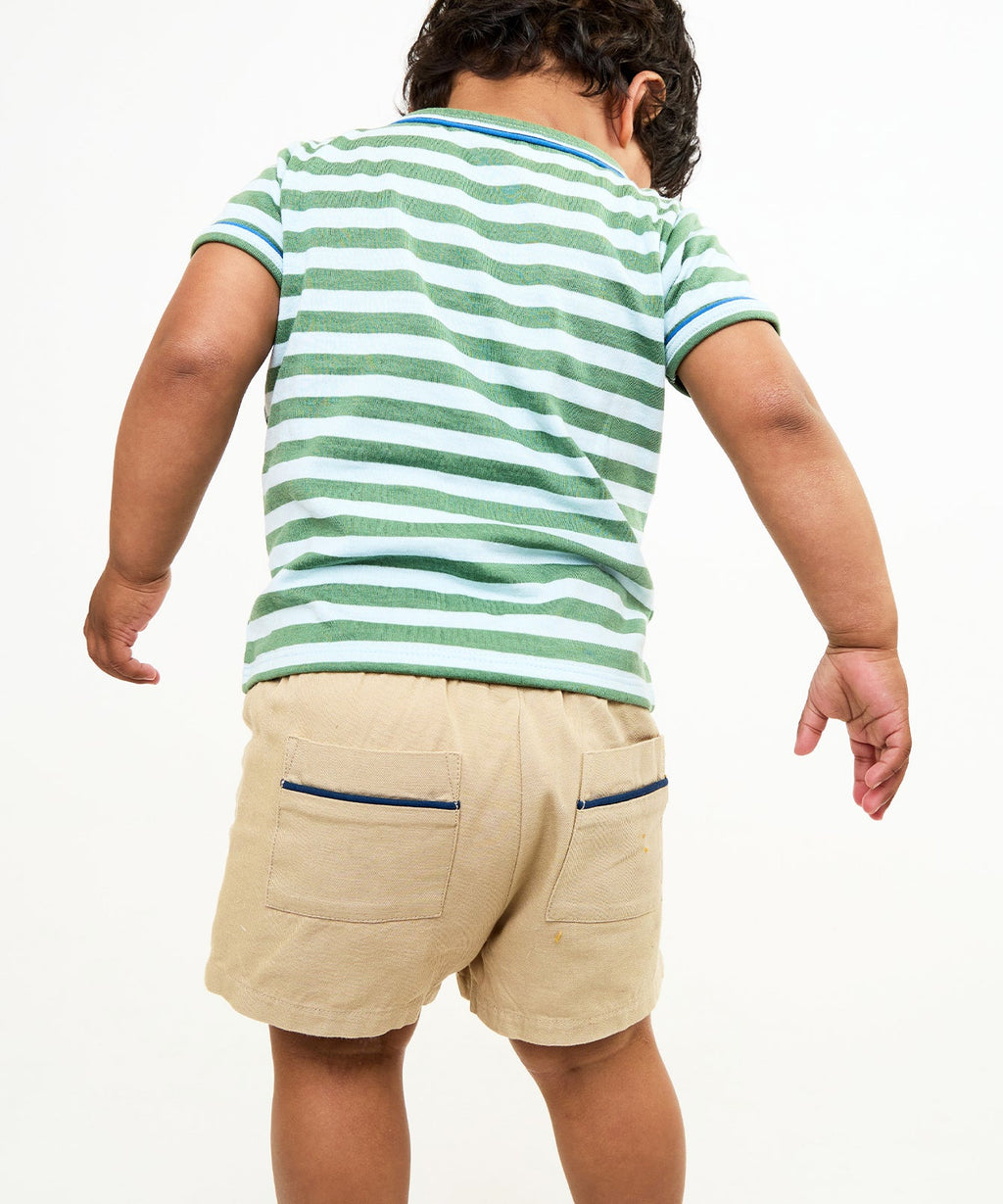 Bingo Baby Short in Khaki