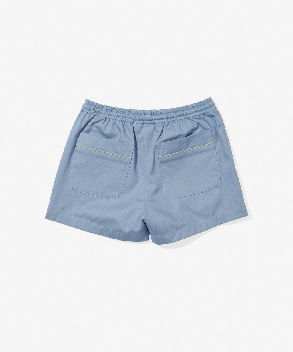 Bingo Short in Dusty Blue