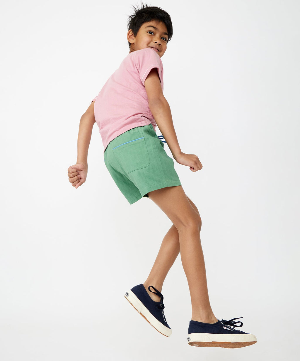 Bingo Short in Green