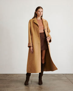 Bridget Coat in Camel Melange