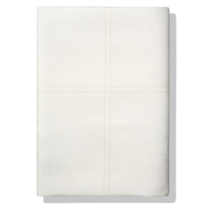 Elizaveta Bed Linen Set in Ivory White Hemstitch