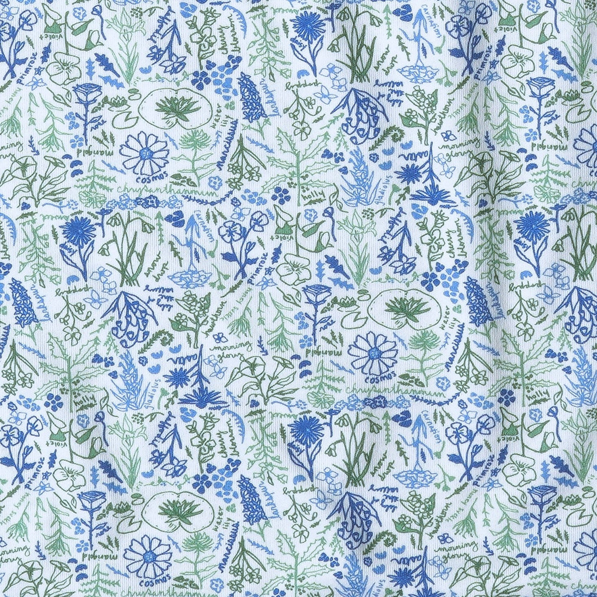 Joy Street Birth Flowers Print Detail Shot