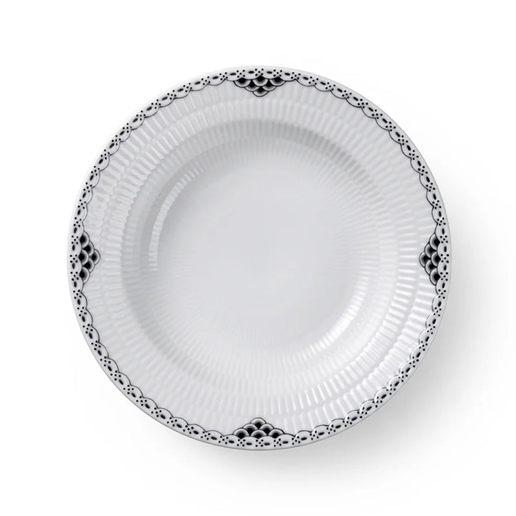 Black Lace Deep Plate 21cm 8.27"
