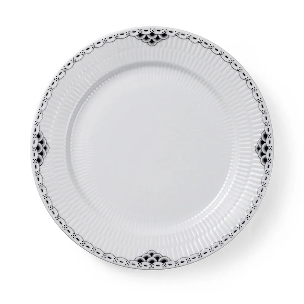 Black Lace Plate 27cm 10.63"