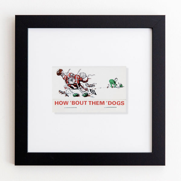 University of Georgia Framed Match