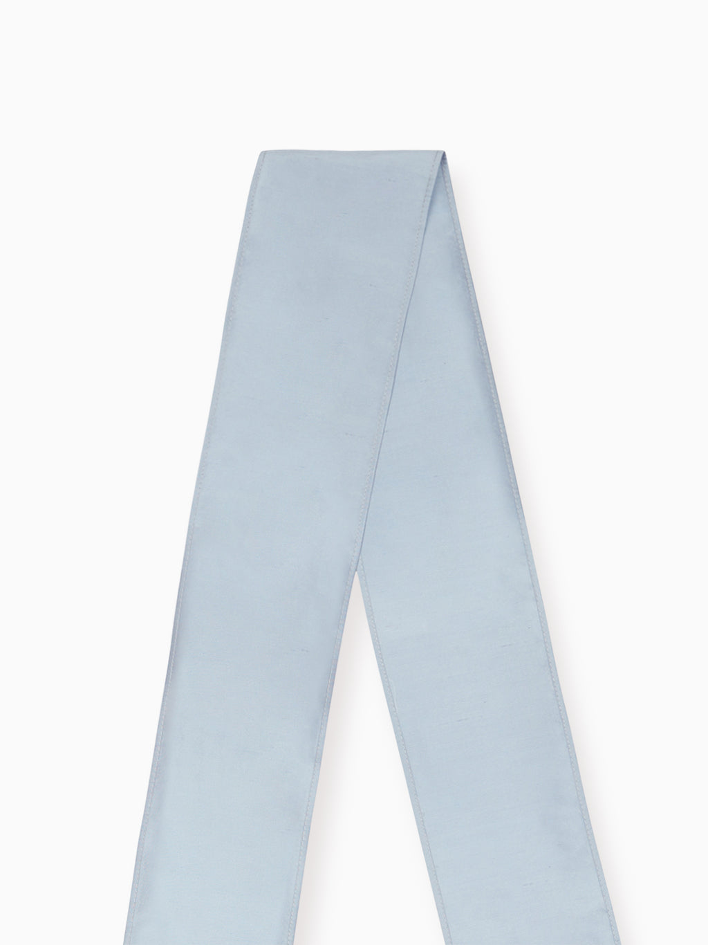 Vega Ceremony Girl Silk Sash in Light Blue