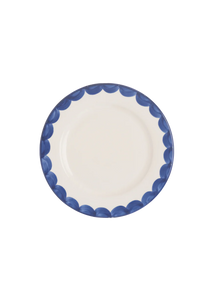 Blue Scallop Side Plate
