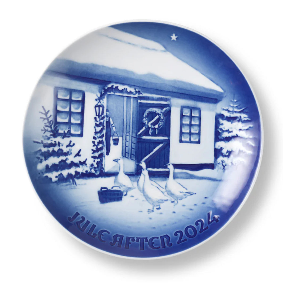 Blue Collectibles B&G Christmas Plate