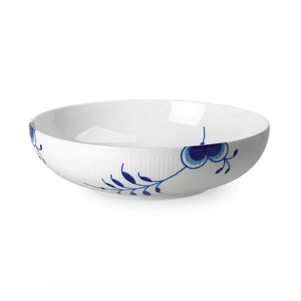 Blue Fluted Mega Bowl 240cl 27.5cm