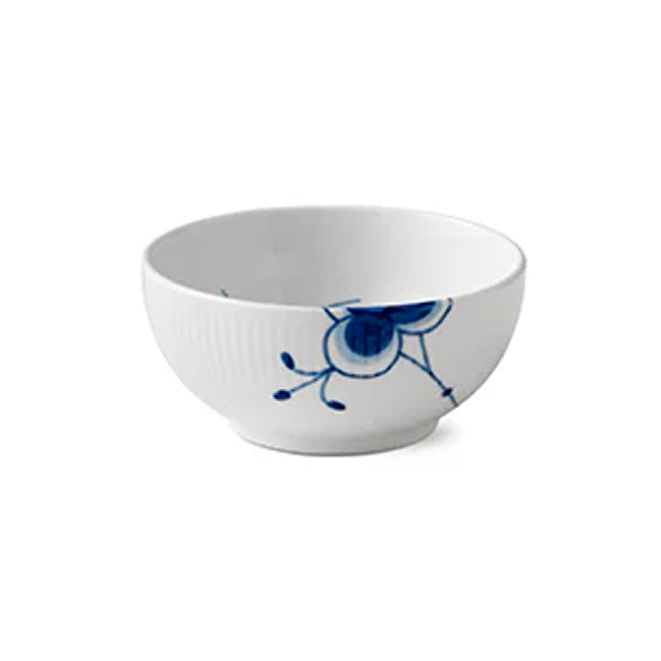 Blue Fluted Mega Bowl 47cl 15.9oz, 13cm 5.12"