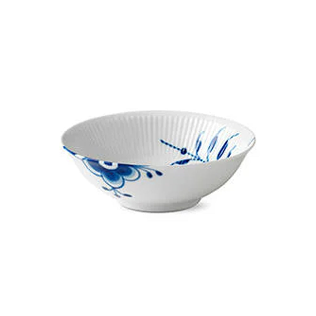 Blue Fluted Mega Cereal Bowl 11.75 oz