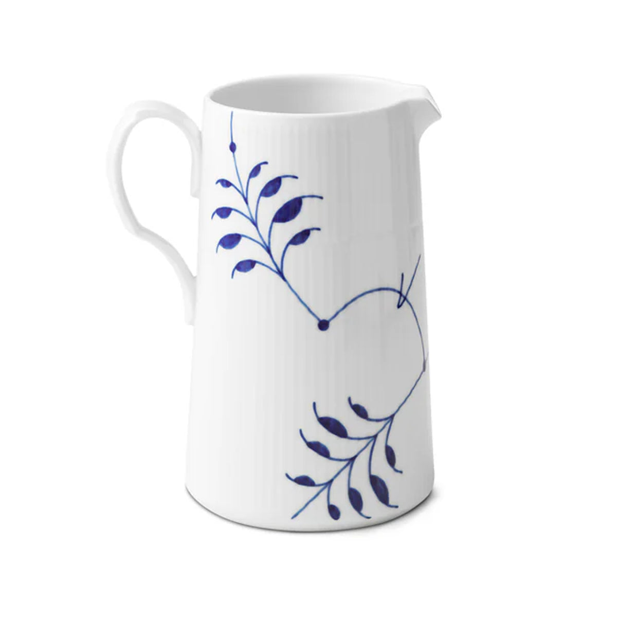 Blue Fluted Mega Modern Jug 1.5L