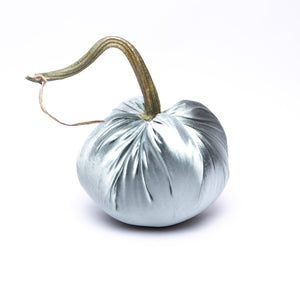 Blue Ice Silk Velvet Pumpkin