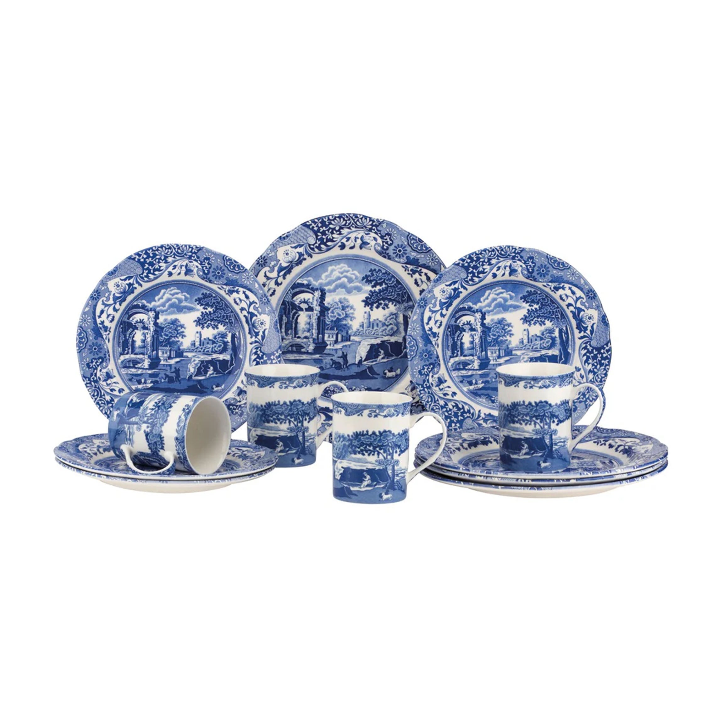 Blue Italian 12-Piece Set