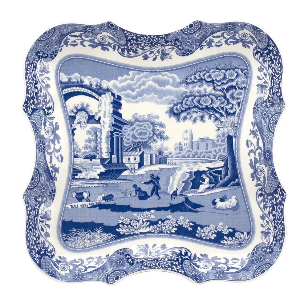 Blue Italian 14" Devonia Tray