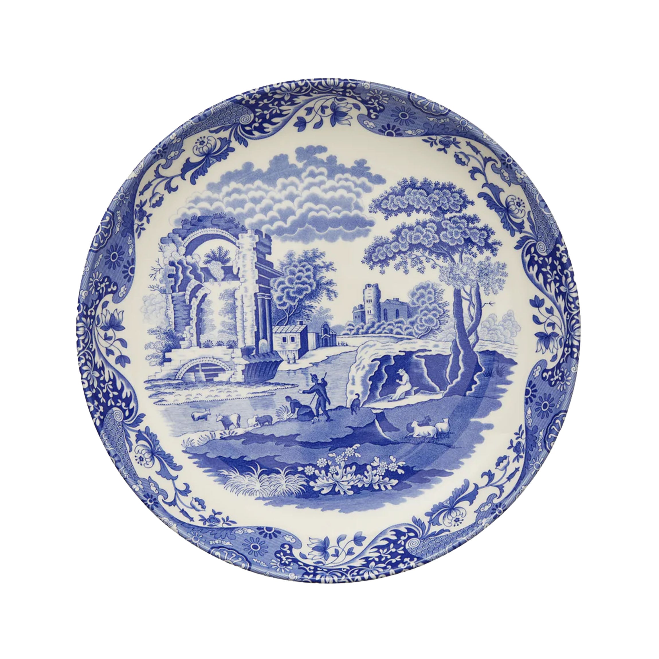 Blue Italian Pasta Bowl