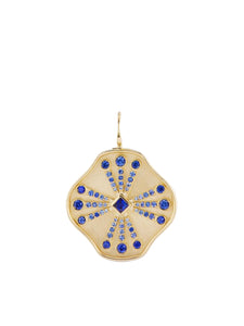 Guiding Light Charm Blue Sapphire - Marlo Laz